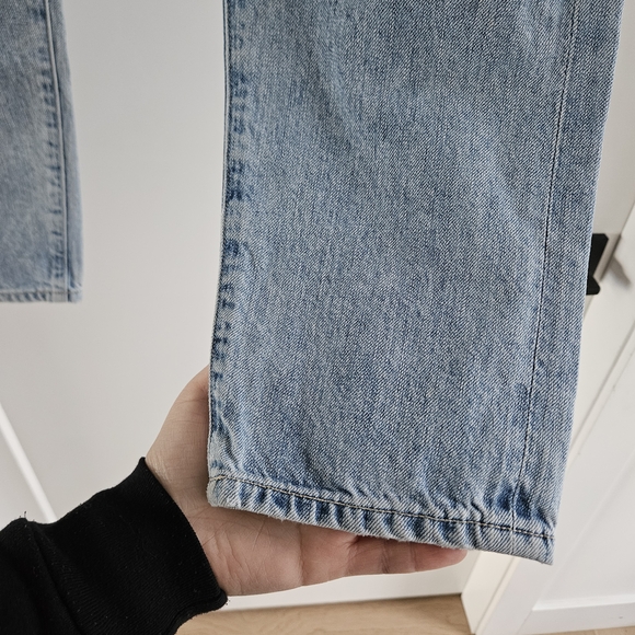 Citizens Of Humanity Liya High Rise Classic Fit Crop Light Wash Jeans Size 28 - Picture 4 of 7